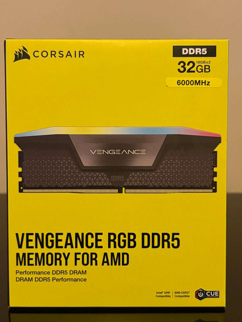 CorsairVengeanceRGB 2x16gb CL30
