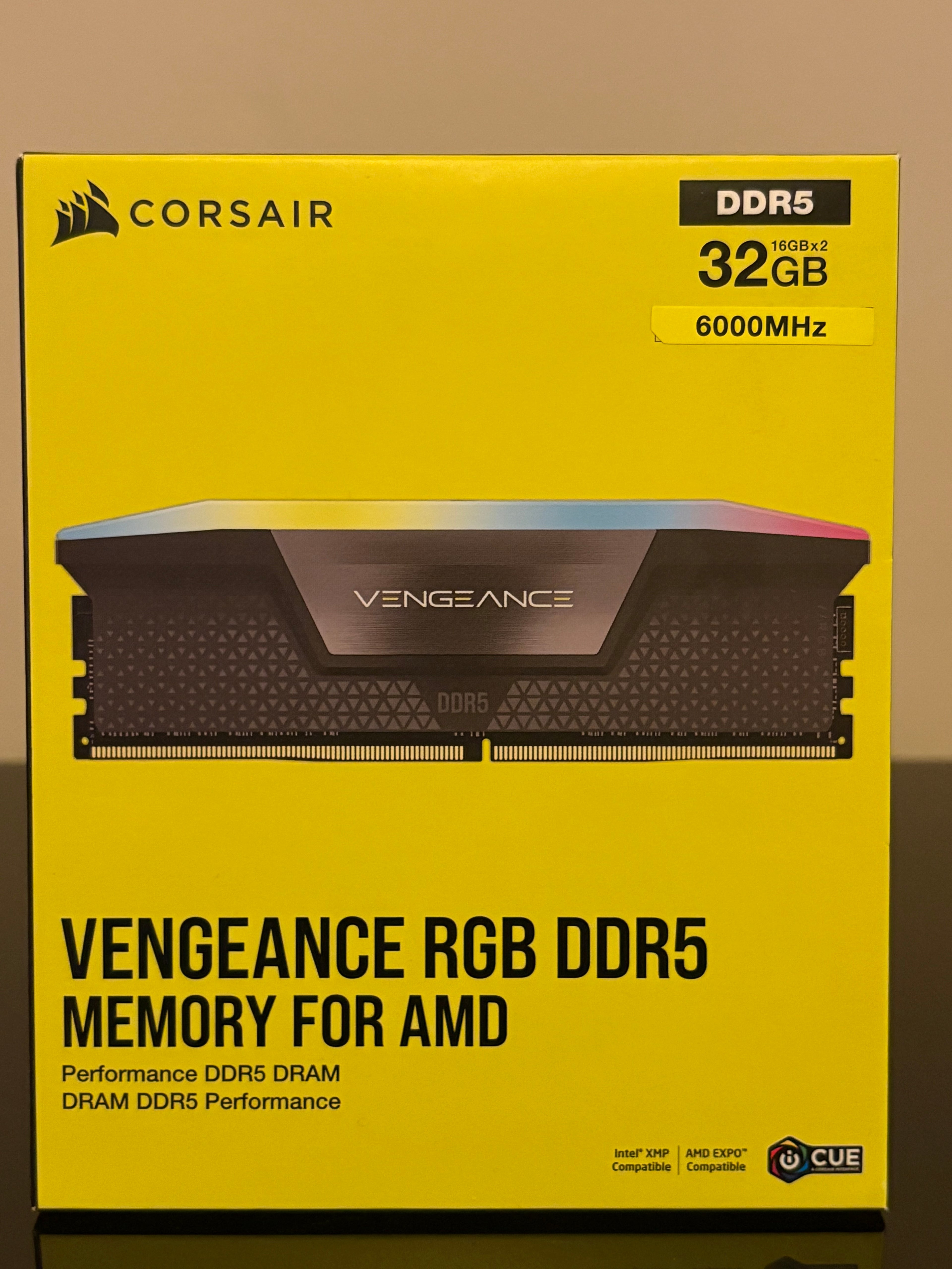 CorsairVengeanceRGB 2x16gb CL30